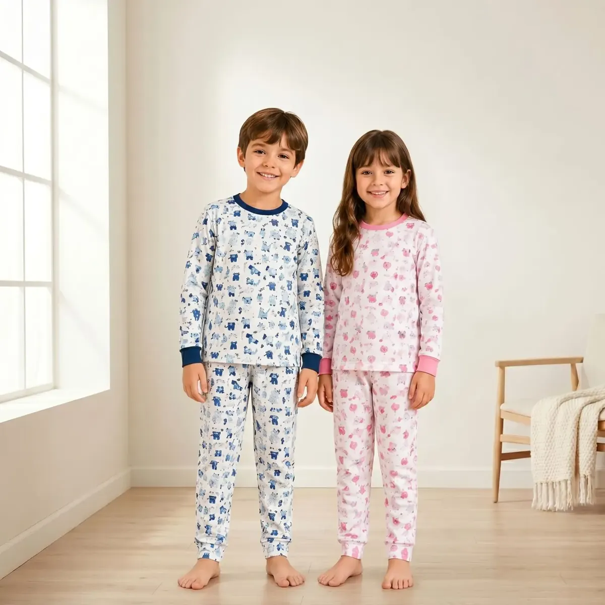 Conjunto de Moletom Infantil Unissex